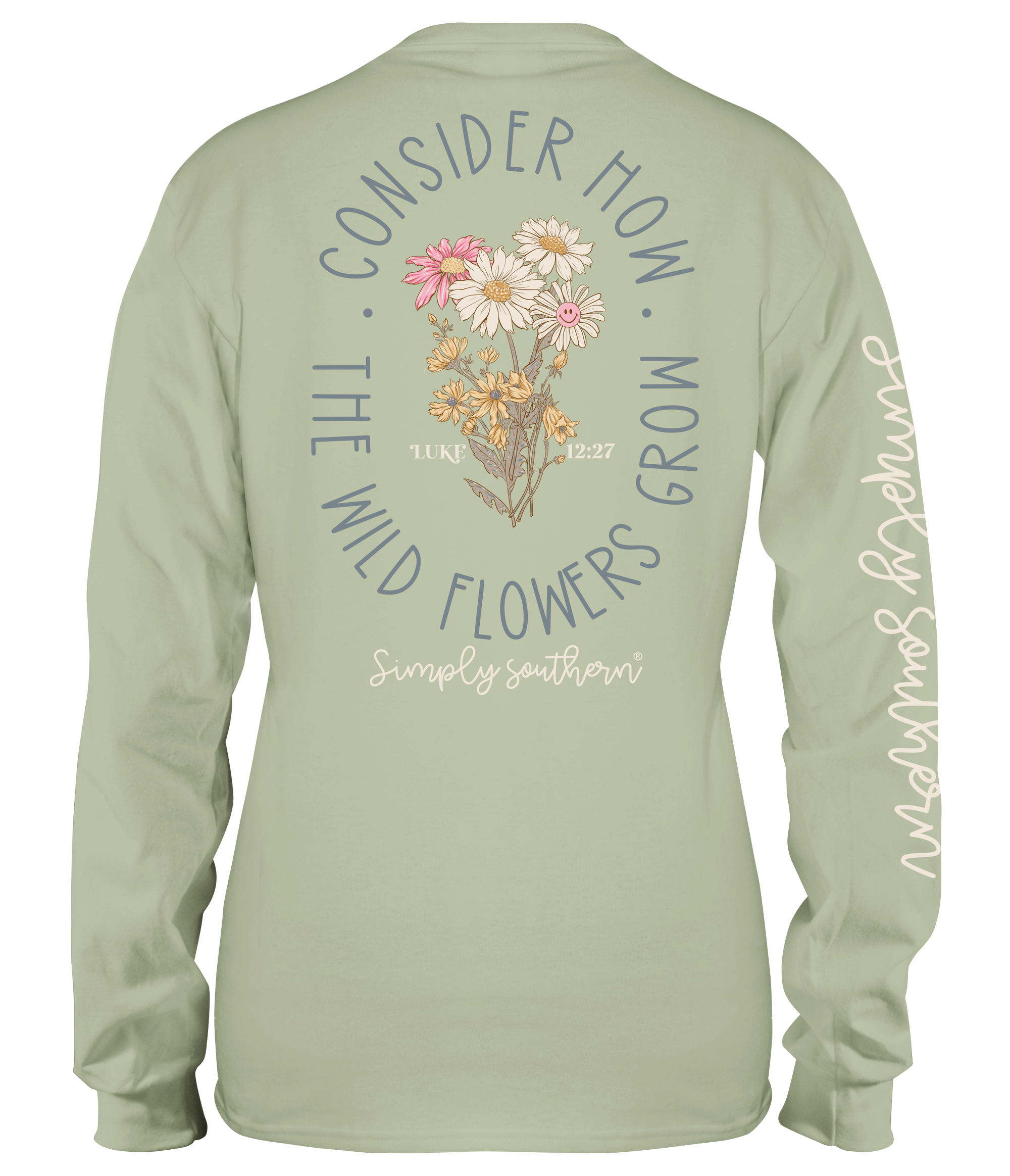Simply Southern Flowers Grow Long Sleeve T-Shirt