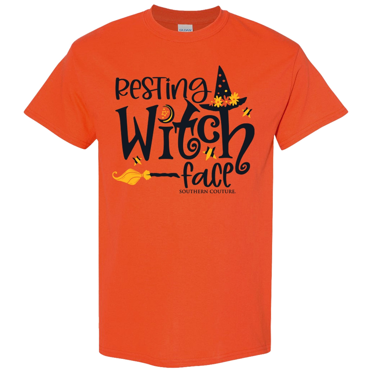 SALE Southern Couture Resting Witch Face Fall Soft T-Shirt