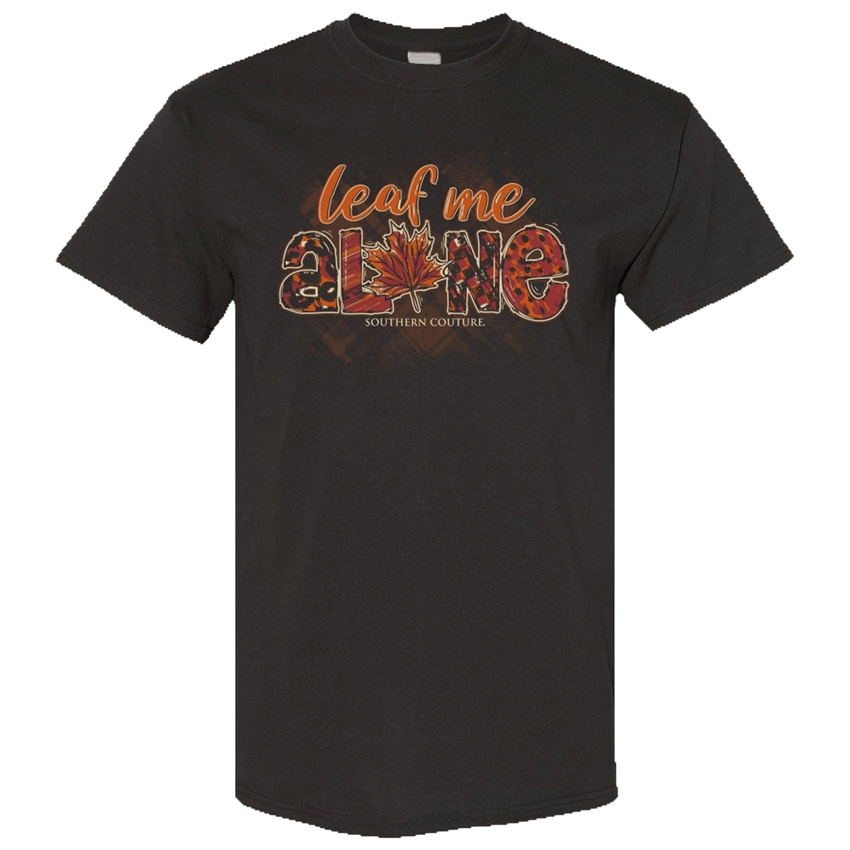 Southern Couture Leaf Me Alone Fall Soft T-Shirt