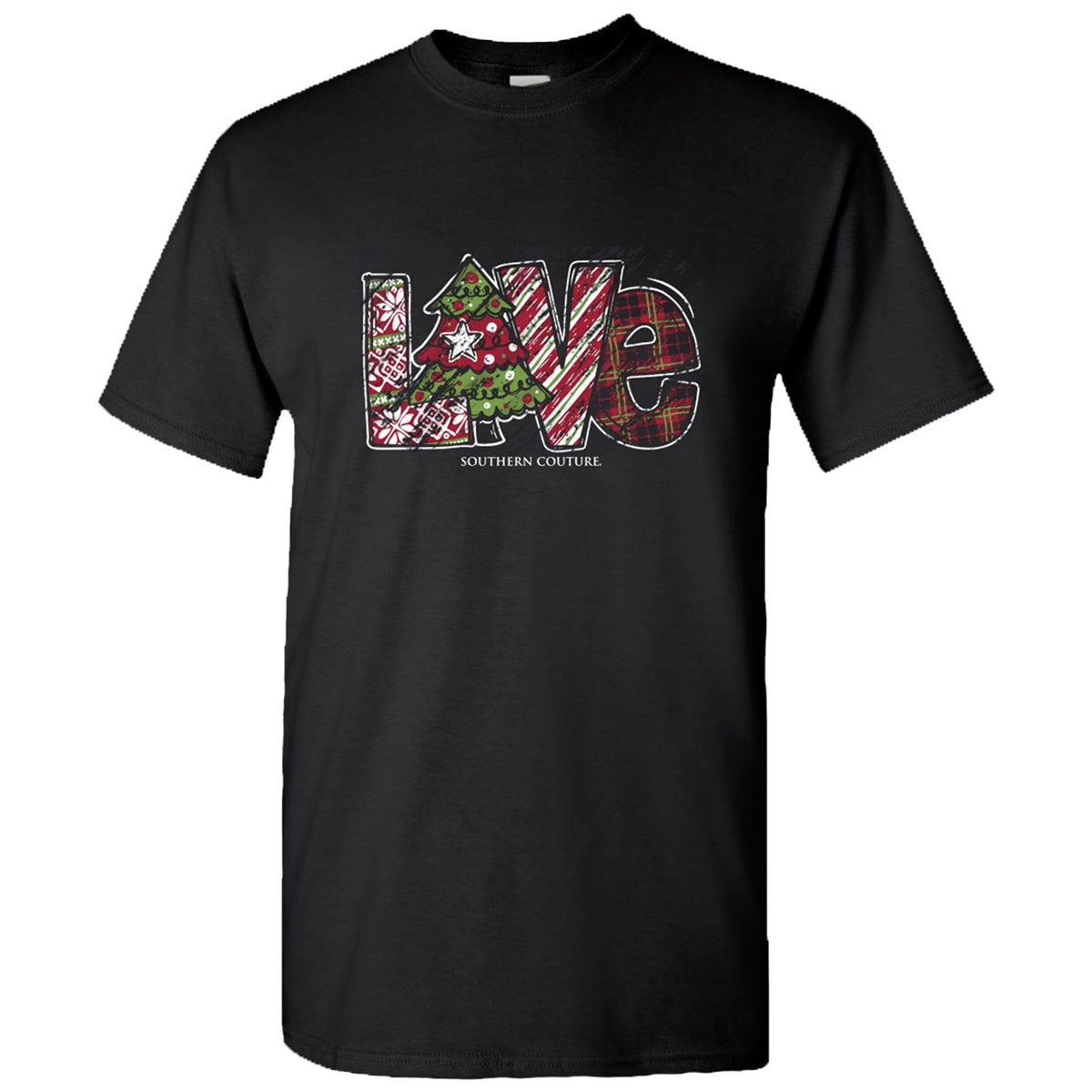 SALE Southern Couture Love Tree Holiday Soft T-Shirt