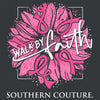 Southern Couture Classic Walk By Faith Ribbons Cancer Long Sleeve T-Shirt