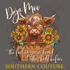 Southern Couture Classic Deja Moo Cow T-Shirt