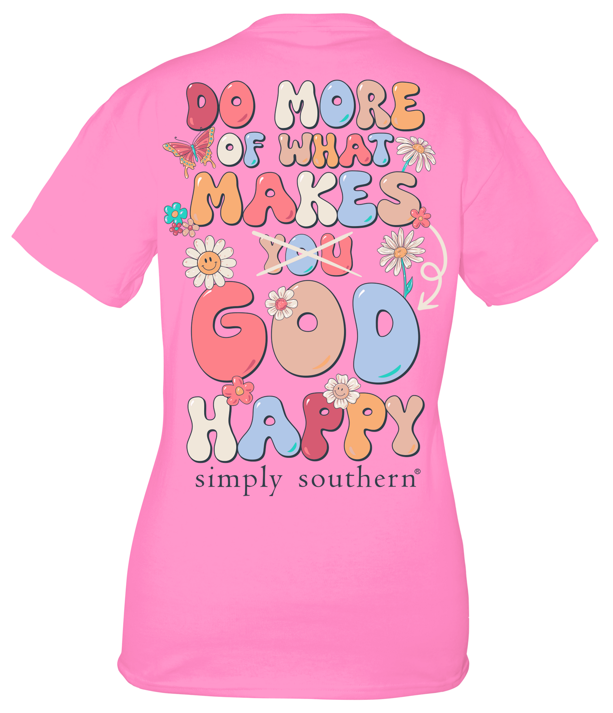 Simply Southern Makes God Happy T-Shirt
