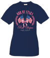 Simply Southern USA Stars Stripes &amp; Sparkle T-Shirt