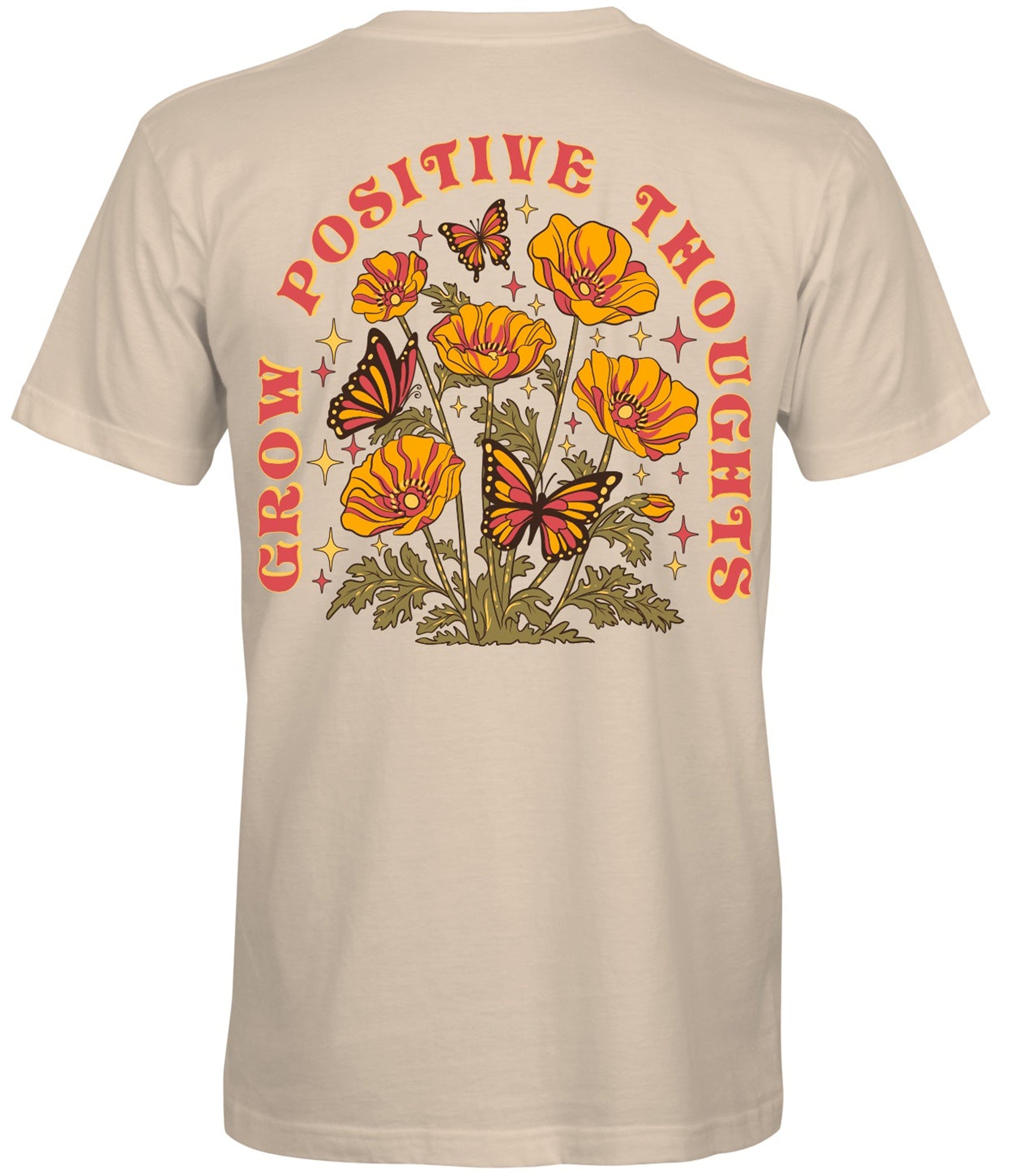 Southern Attitude Grow Positive Thoughts T-Shirt