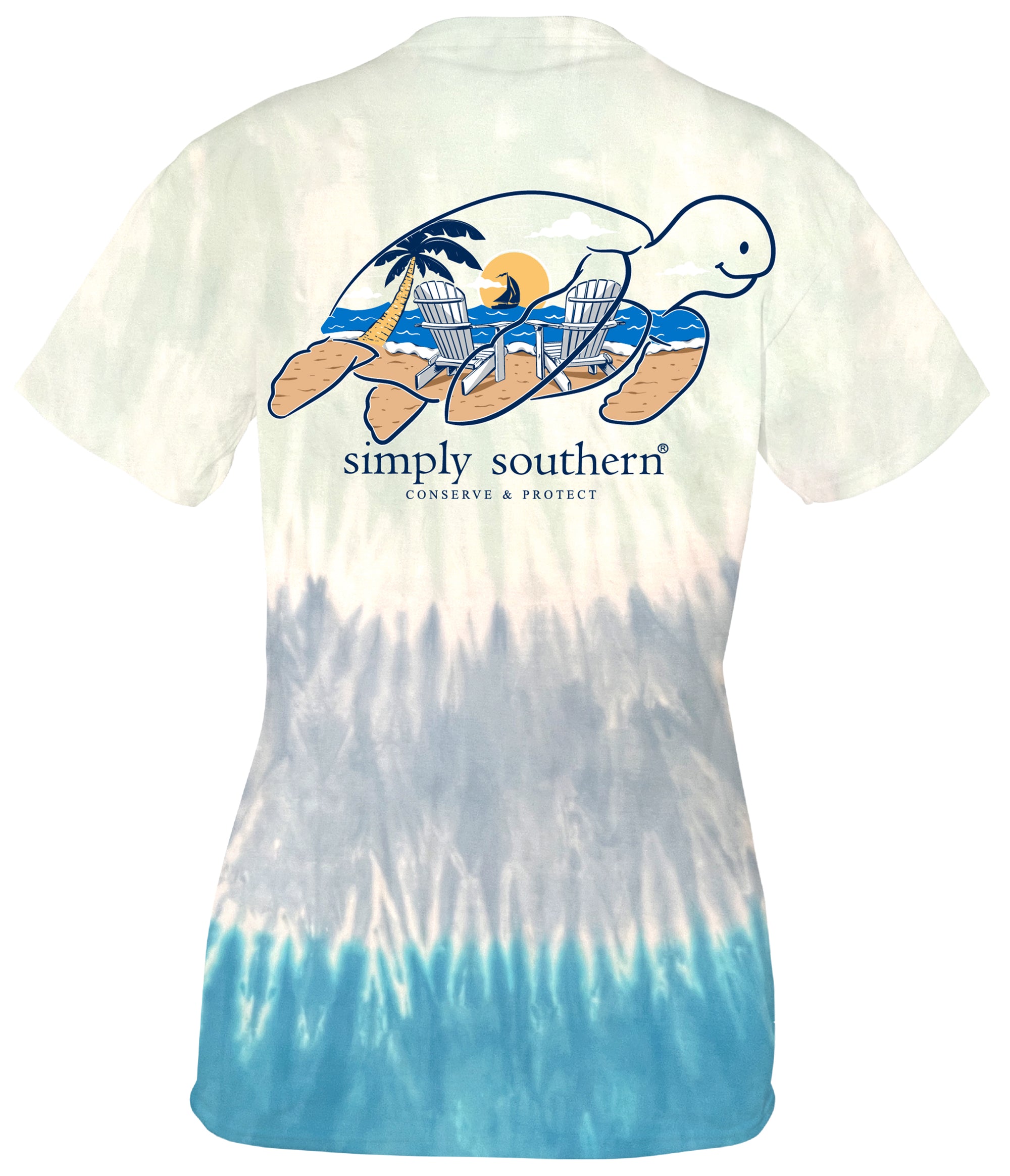 Simply Southern Turtle Tracker Chair T-Shirt