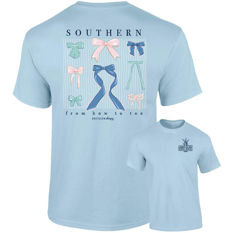 Southernology Southern from Bow to Toe Comfort Colors T-Shirt