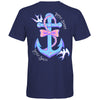 Southern Attitude Salty Anchor Bow 2.0 T-Shirt