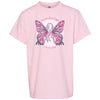 Southernology Butterfly Ribbon Breast Cancer Comfort Colors T-Shirt