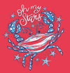Southernology USA Crab Oh My Stars Comfort Colors T-Shirt