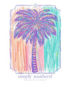 Simply Southern Palm Tree White T-Shirt