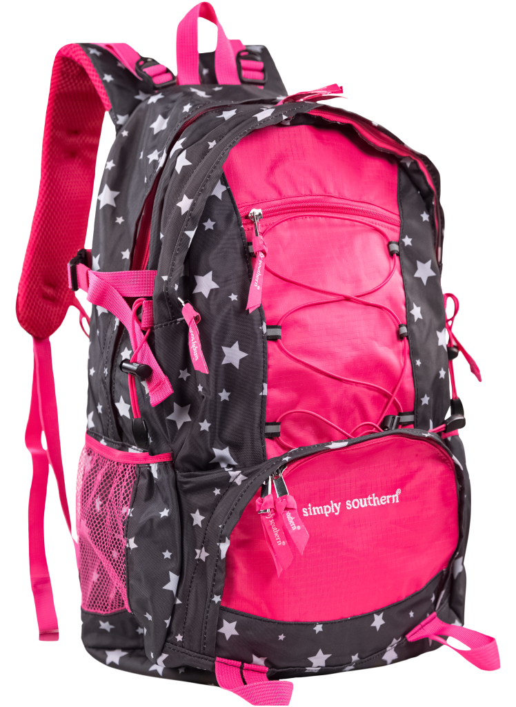 Simply Southern Preppy Stars Utility Backpack Bookbag