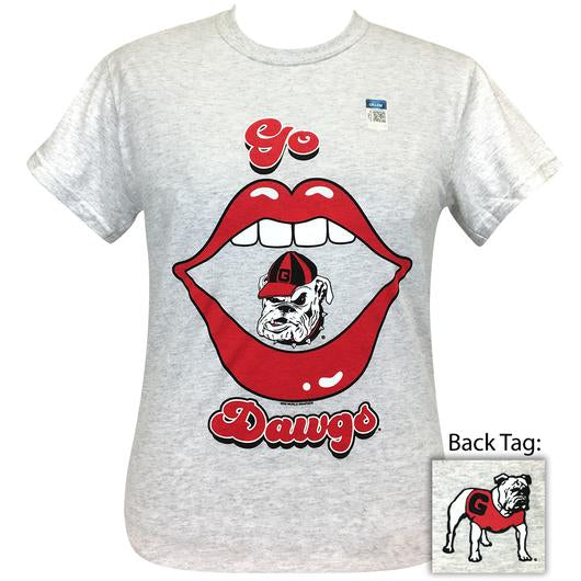 Girlie Girl Originals Preppy Georgia Lips T-Shirt