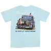SALE Simply Southern Raised Right Truck Unisex Comfort Colors T-Shirt