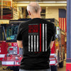 Hold Fast Honor Firefighter Flag USA Unisex T-Shirt