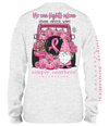 Simply Southern Gnome Cure Cancer Long Sleeve T-Shirt
