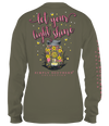 SALE Simply Southern Preppy Light Shine Mason Jar Long Sleeve T-Shirt