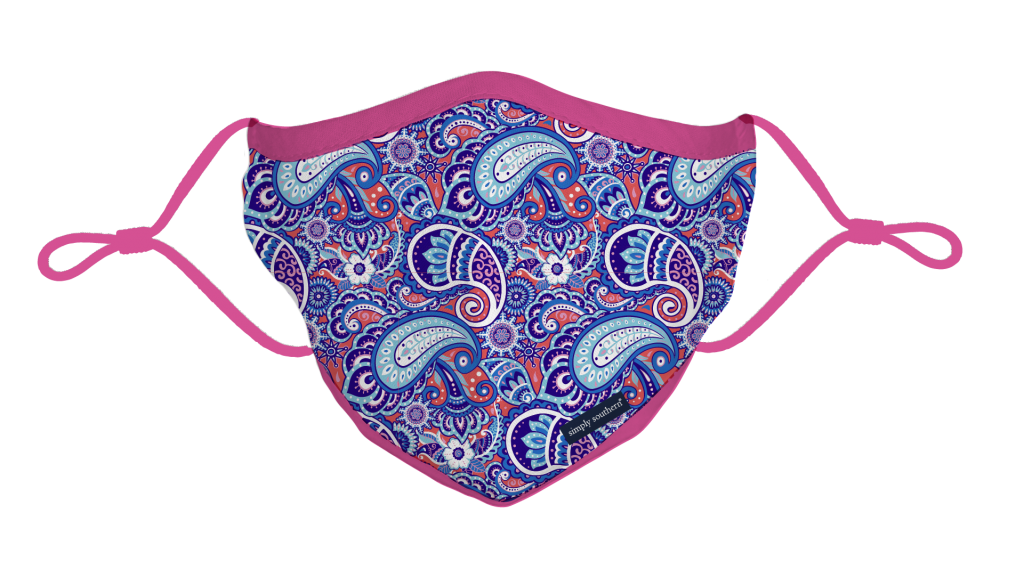 Simply Southern Preppy Paisley Protective Mask