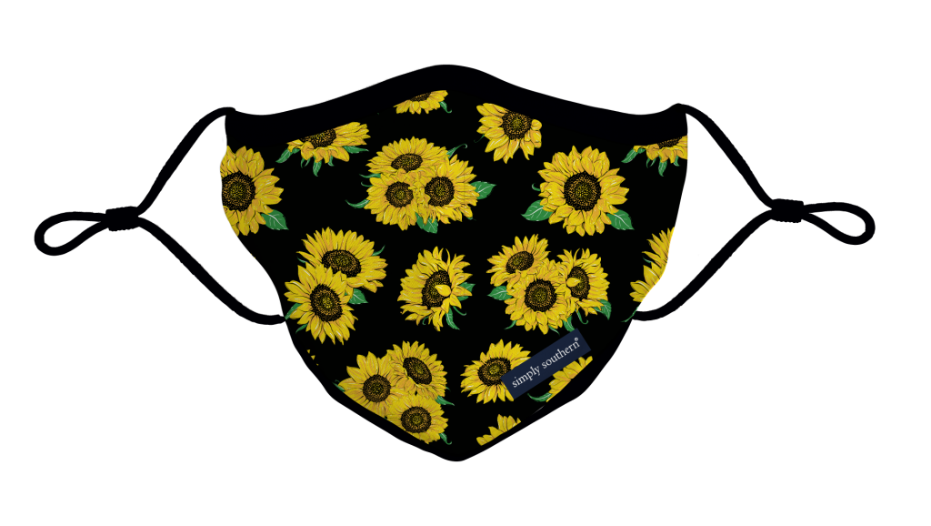 Simply Southern Preppy Sunflower Protective Mask