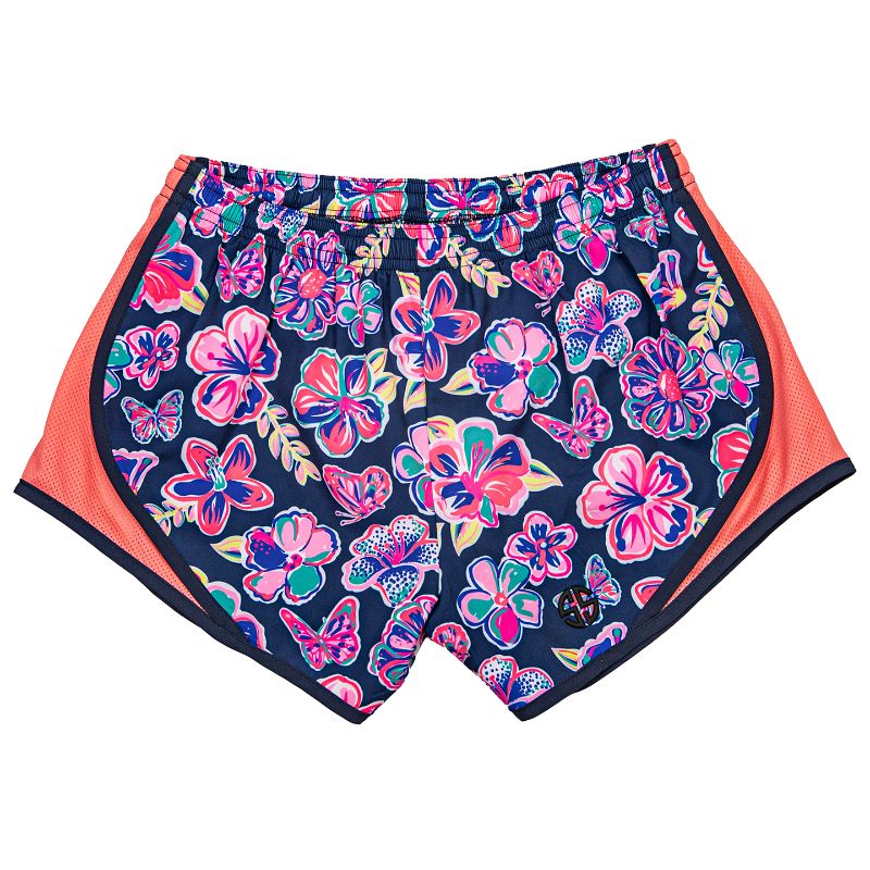 Simply Southern Preppy Butterfly Run Shorts