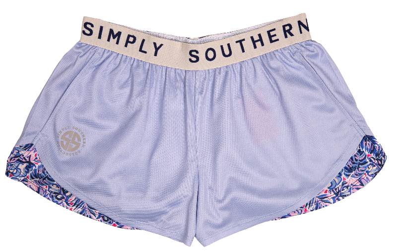 Simply Southern Preppy Leaf Cheer Shorts
