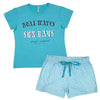 Simply Southern Sun Rays PJ Shorts &amp; T-Shirt Set