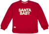 Simply Southern Santa Sparkle Crew Long Sleeve Sweatshirt