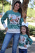 Mommy & Me Baby Youth Just a Girl Who Loves Fall Long Sleeve Bleach Dye T Shirt