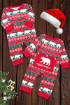 Beary X-mas Christmas Bear Booty Patch Holiday Baby Onesie Romper