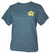 Southern Attitude Preppy Suck It Up Buttercup Grey T-Shirt
