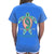 Southern Attitude Preppy Paisley Turtle Light Carolina Blue T-Shirt