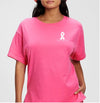 Southern Attitude Faith Hope Love Breast Cancer Heart T-Shirt
