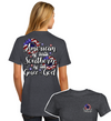 Southern Attitude USA Southern By The Grace Of God T-Shirt