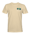 Southern Attitude Salty Since Birth Turtles Natural T-Shirt