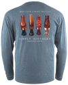 SALE Simply Southern Call Bluestone Unisex Long Sleeve T-Shirt
