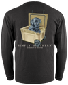 SALE Simply Southern Cooler Obsidian Unisex Long Sleeve T-Shirt