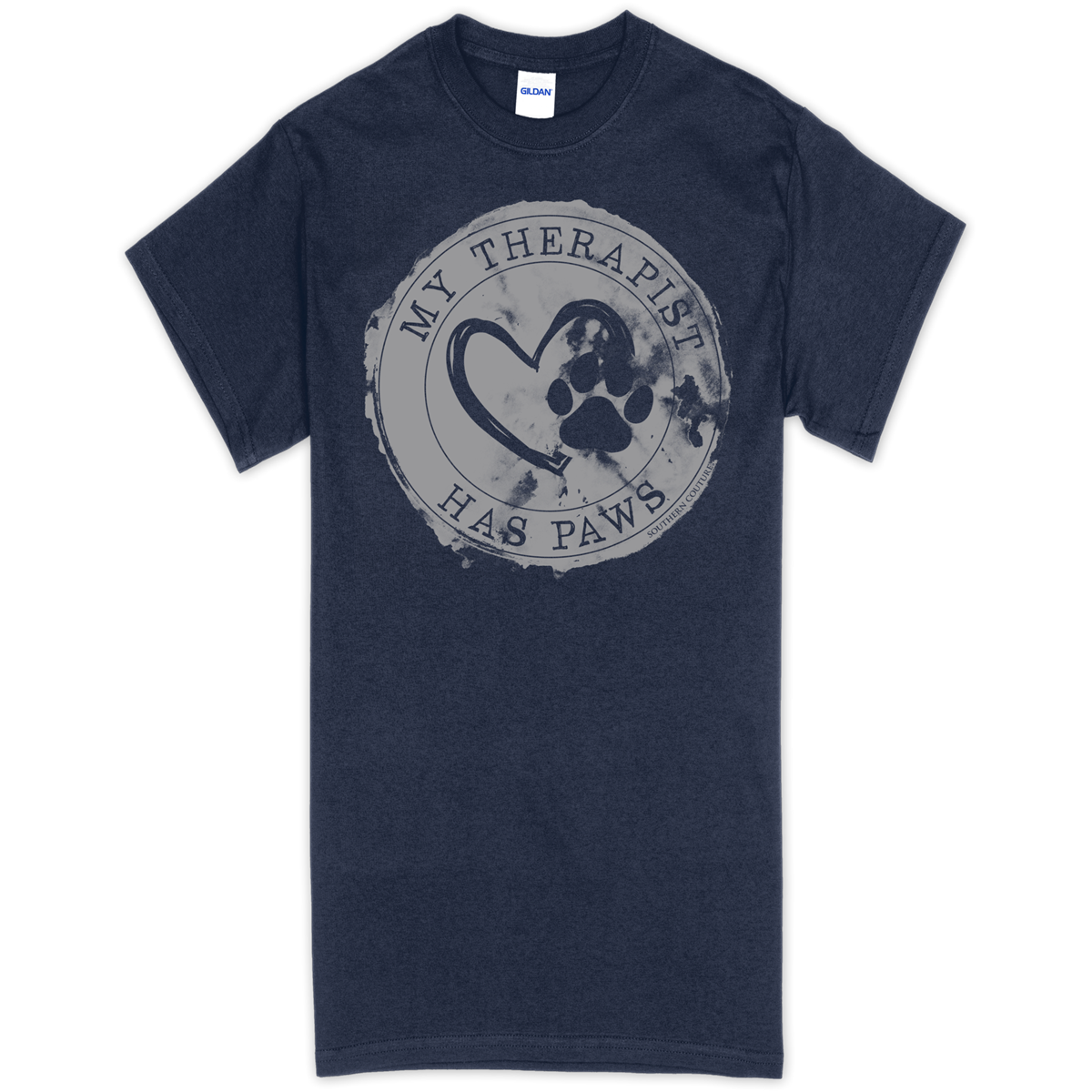 Southern Couture Therapist Has Paws Soft T-Shirt