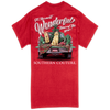 Southern Couture Classic Most Wonderful Time Truck Holiday T-Shirt