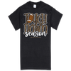 Southern Couture Leopard Touchdown Season Football Soft T-Shirt