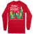 Southern Couture Classic Merry & Bright Trees Holiday Long sleeve T-Shirt
