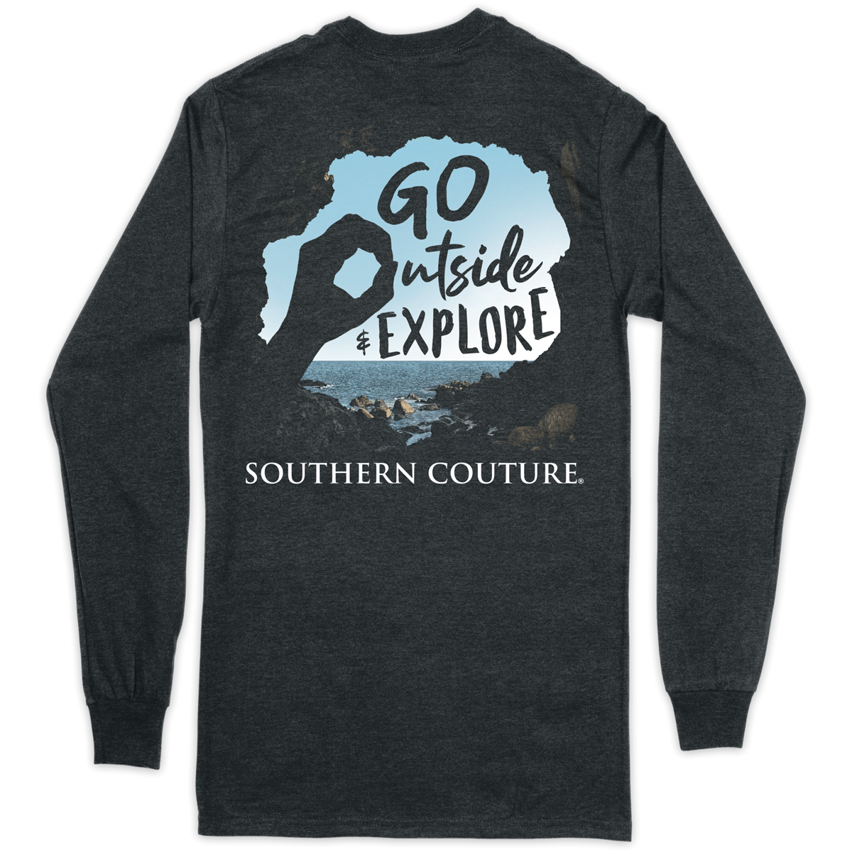 Southern Couture Classic Go Outside & Explore Long Sleeve T-Shirt