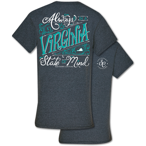 Southern Couture Classic Collection Virginia State Of Mind T-Shirt