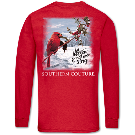 SALE Southern Couture Classic Heaven & Nature Holiday Long Sleeve T-Shirt