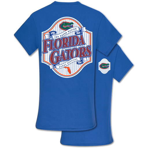 Southern Couture Classic Florida Gators Seersucker T-Shirt