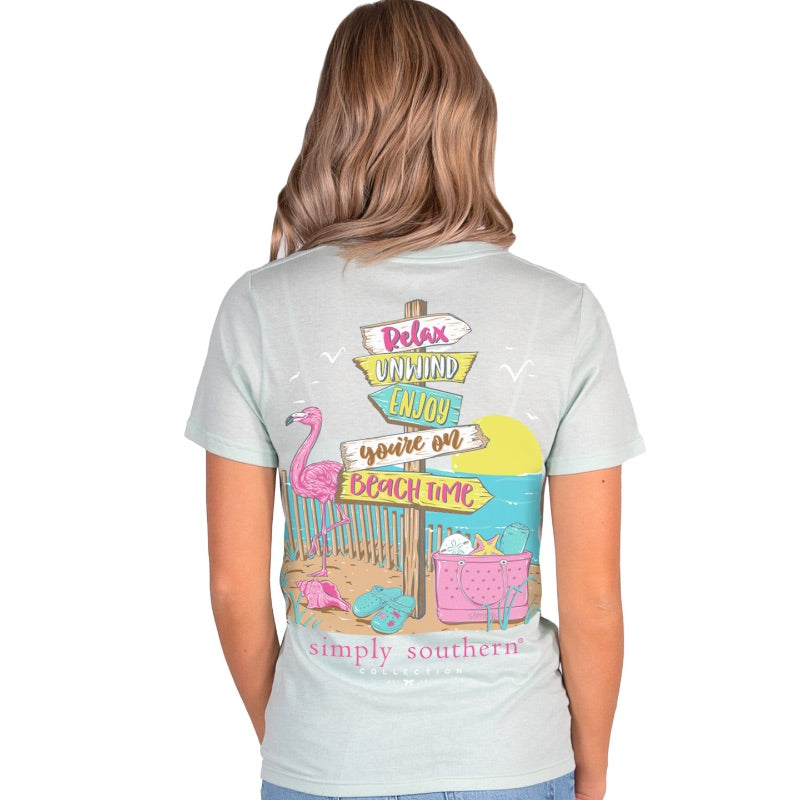 Simply Southern Preppy Beach Signs Breeze T-Shirt