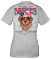Simply Southern Land That I Love America Dog Soft T-Shirt