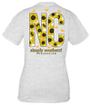 Simply Southern Preppy North Carolina Sunflower T-Shirt