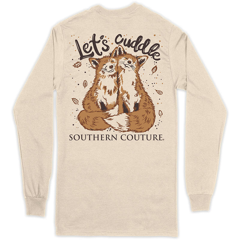 SALE Southern Couture Classic Let's Cuddle Long Sleeve T-Shirt