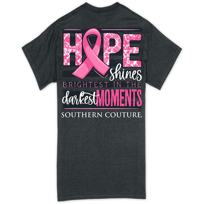Southern Couture Classic Hope Shines Cancer T-Shirt