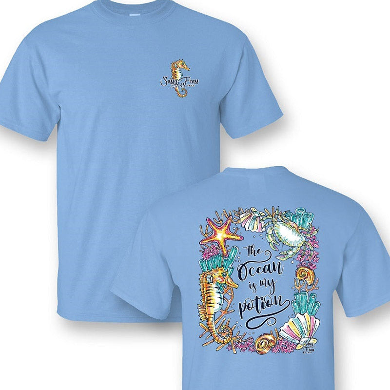 SALE Sassy Frass The Ocean is My Potion T-Shirt